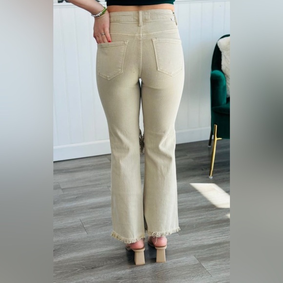 Trendy Distressed Risen Jean - Picture 2 of 3